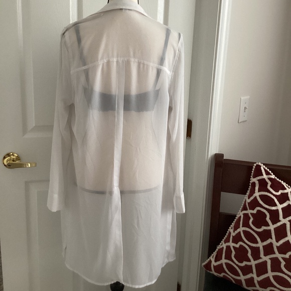 vintage Italy long blouse jacket vintage 90's - Picture 7 of 11